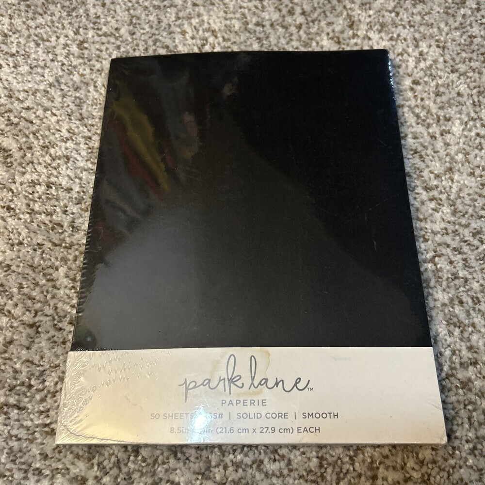 Park Lane Paperie Black 50sheets